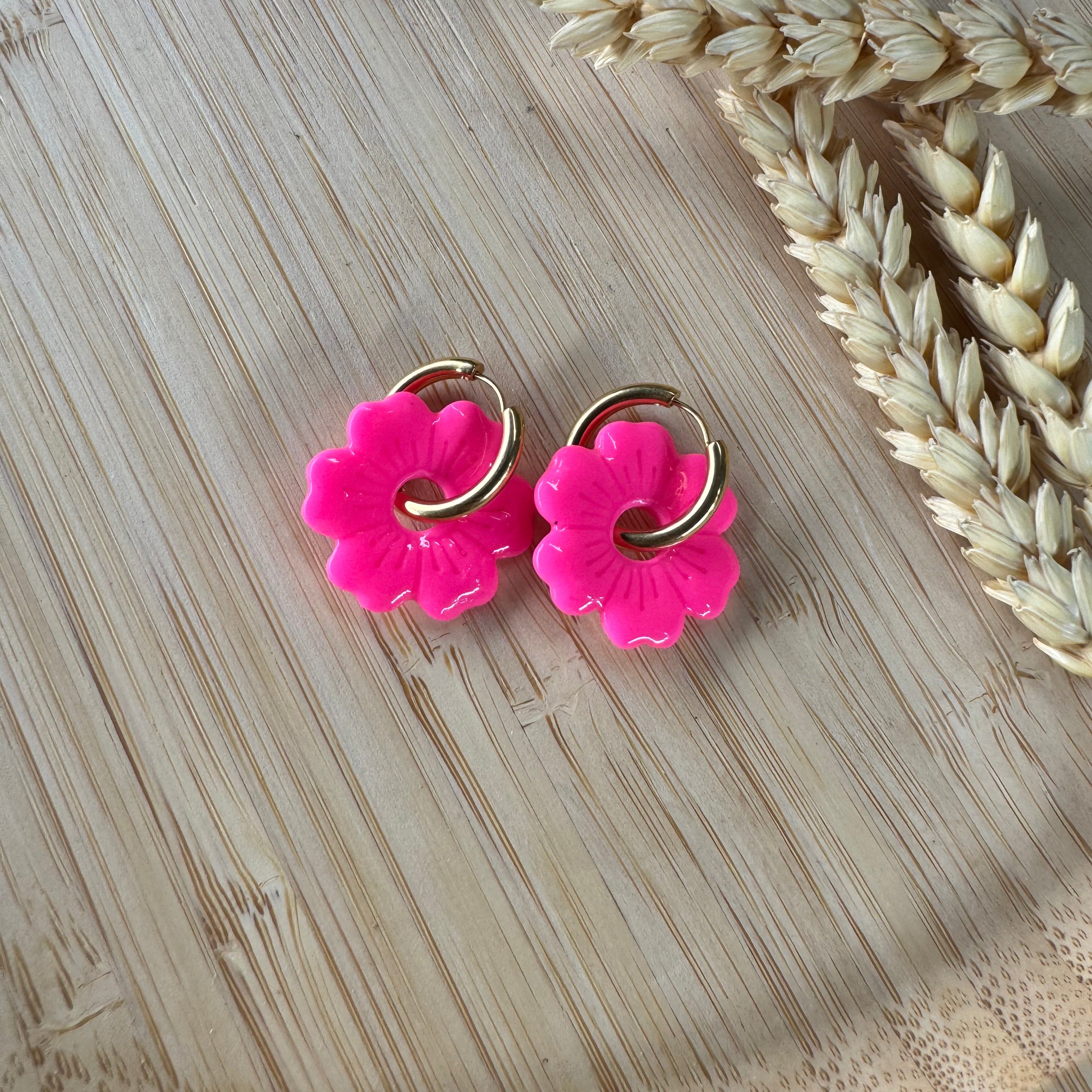 Pampilles Elsa rose fluo